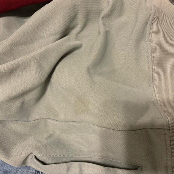 Abercrombie & Fitch Burgundy and Gray Track Jacket - Picture 2 of 16